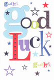 With a flourish of cheerful colour and a palpable sense of hope, this good luck card leaps to life-its vibrant mix of fonts and scattered stars encapsulating the spirit of encouragement often shared among neighbours in Richmond Upon Thames. Oversized pastel-blue letters, bold reds, and calming mossy greens mingle with deep, dignified purples, every character artfully chosen as though by a seasoned Richmond florist arranging the perfect bouquet. The card's white background gleams with clarity, dotted by pops of lilac, navy, and unexpected bursts of lemon-lime stars, evoking the energy of a summer evening on Richmond Hill. There's a smooth, pleasing finish to the premium cardstock, inviting touch and creating a subtle sense of anticipation and delight. Imagined in this context, the card feels like the ideal keepsake for marking new beginnings-perhaps a friend embarking on studies at a local college, a loved one auditioning at Richmond Theatre, or anyone preparing to embrace a new challenge. Filled with optimism and gentle magic, it's a tactile token of belief that brings the supportive heart of Richmond straight to the recipient, no matter how big their next leap may be.